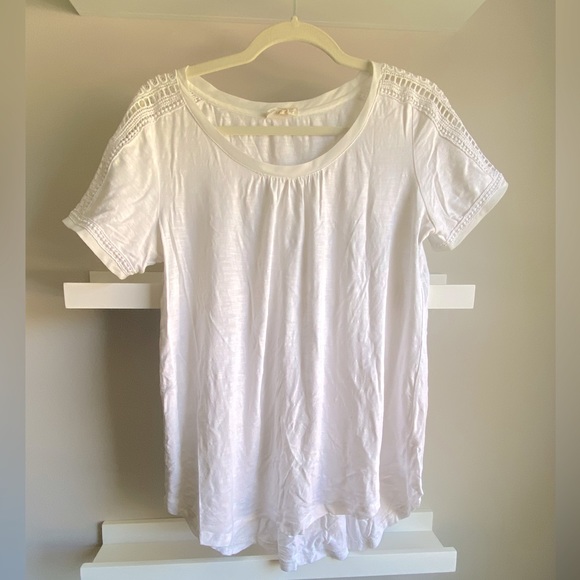 Meadow Rue Anthropologie Tee M VGUC - Picture 1 of 4